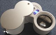 Magnifier With UV Light