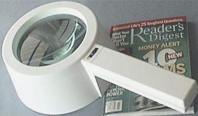 5 inch 5X Lighted Magnifier