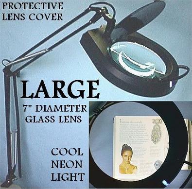 Desk Lamp/Magnifier