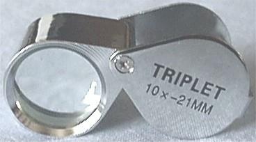 10X 21mm Chrome Triplet