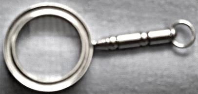 3X Key Chain/Necklace Magnifier
